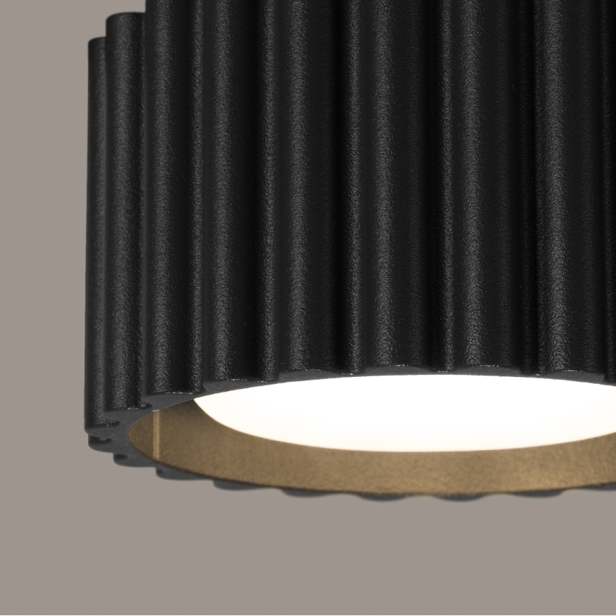 Foco AURA 1xGX53/10W/230V, 6 cm, negro