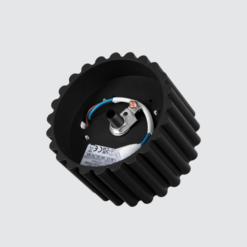 Foco AURA 1xGX53/10W/230V, 6 cm, negro
