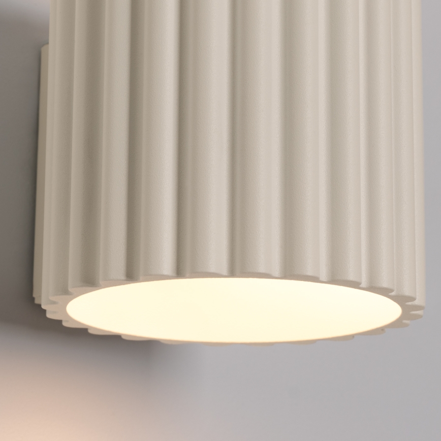 Aplique de pared AURA 1xG9/10W/230V color crema