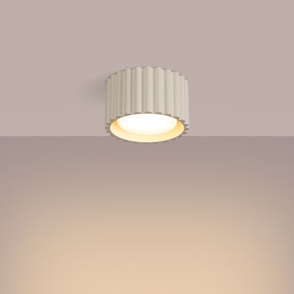 Foco AURA 1xGX53/10W/230V 6 cm color crema