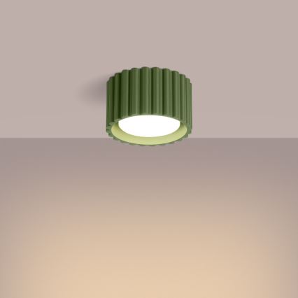 Foco AURA 1xGX53/10W/230V, 6 cm, verde