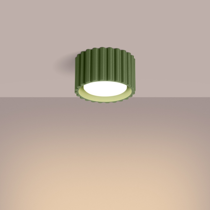 Foco AURA 1xGX53/10W/230V, 6 cm, verde