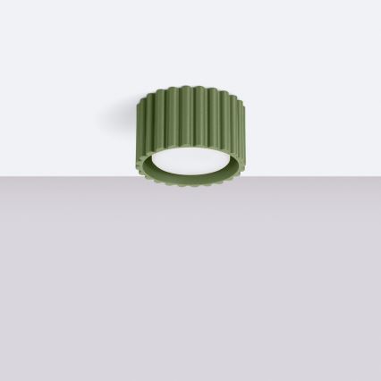 Foco AURA 1xGX53/10W/230V, 6 cm, verde
