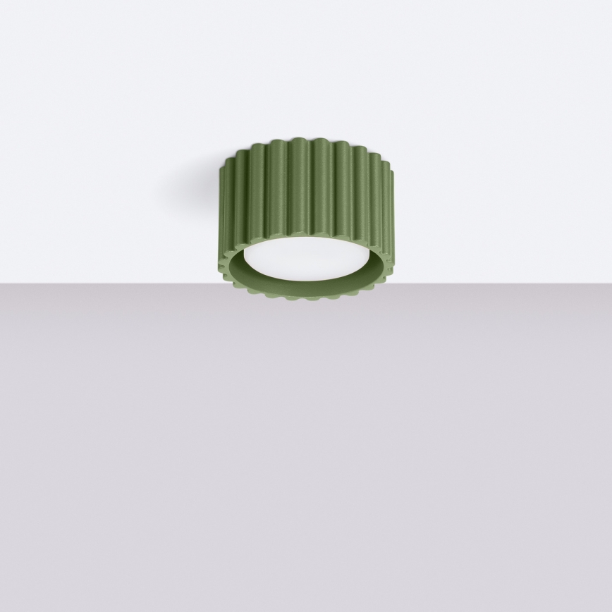 Foco AURA 1xGX53/10W/230V, 6 cm, verde