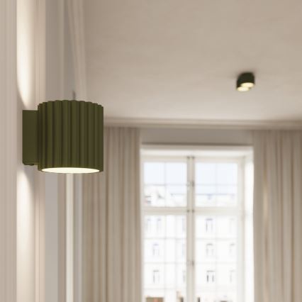 Foco direccional AURA 2xGX53/10W/230V, verde