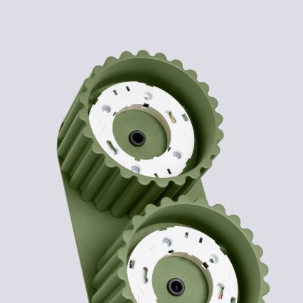 Foco direccional AURA 2xGX53/10W/230V, verde