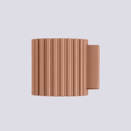 Aplique de pared AURA 1xG9/10W/230V marrón