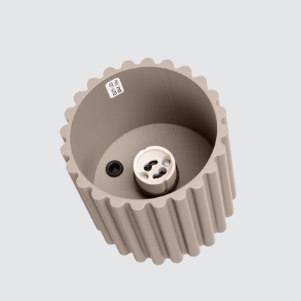 Foco orientable AURA 1xGU10/10W/230V 10 cm taupe