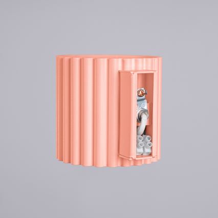 Aplique de pared AURA 1xG9/10W/230V rosa