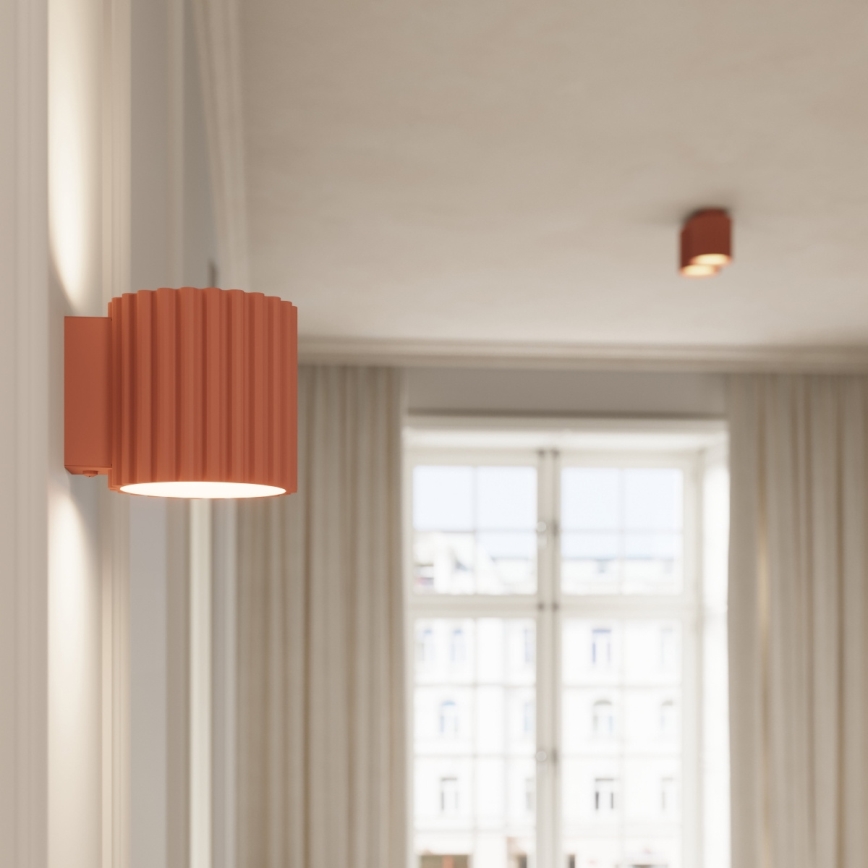 Aplique de pared AURA 1xG9/10W/230V rosa