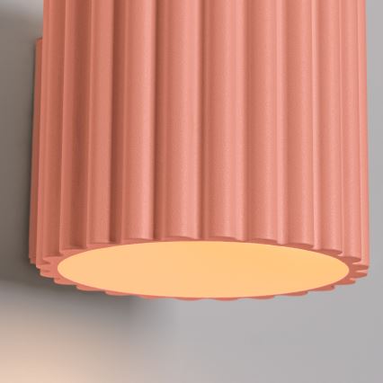 Aplique de pared AURA 1xG9/10W/230V rosa