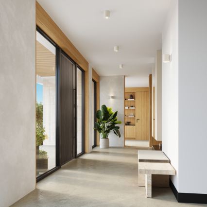 Foco de pared ORBIS 1xG9/8W/230V hormigón/crema