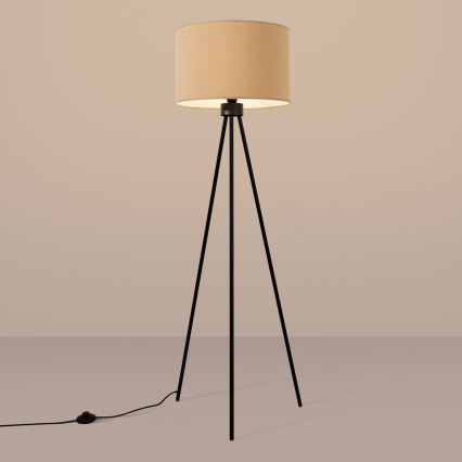 Lámpara de pie NEVIA 1xE27/15W/230V taupe