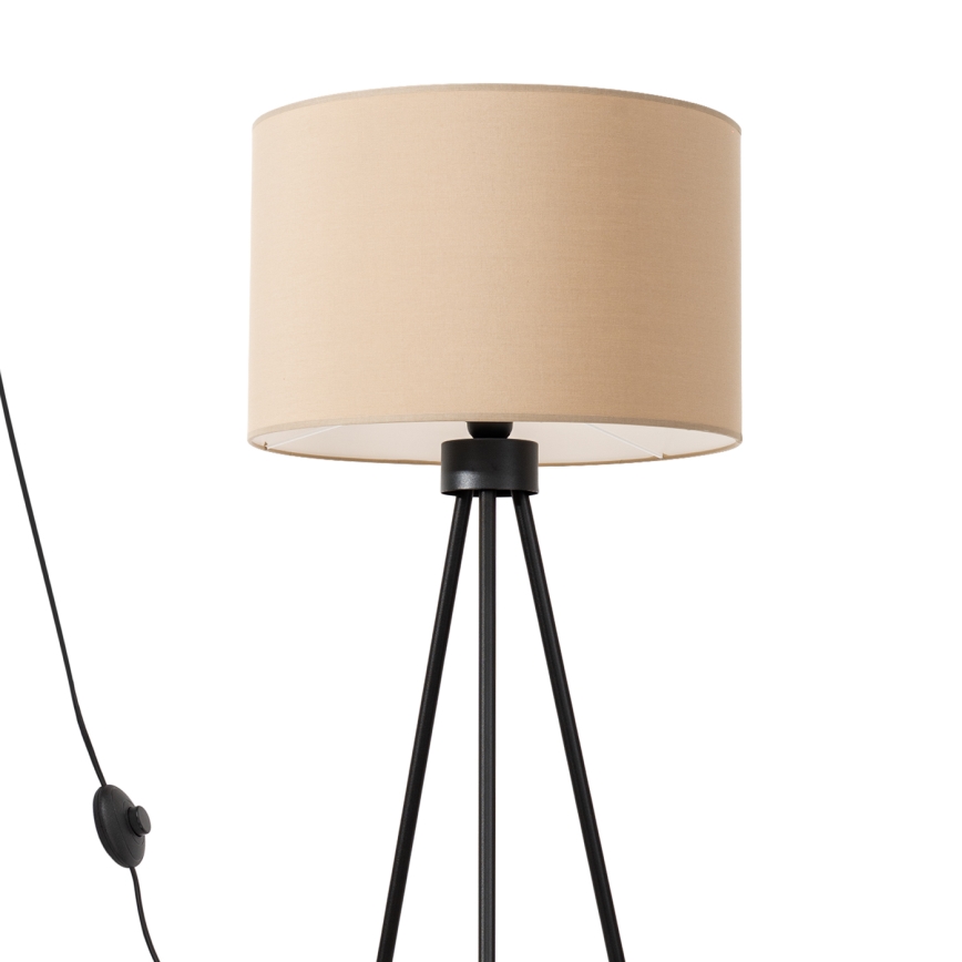 Lámpara de pie NEVIA 1xE27/15W/230V taupe