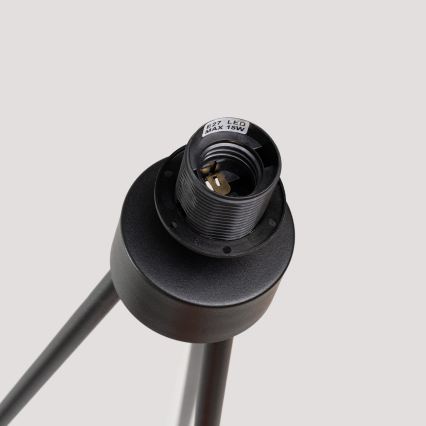 Lámpara de pie NEVIA 1xE27/15W/230V taupe