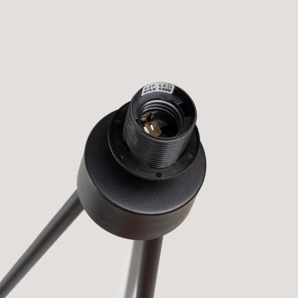Lámpara de pie NEVIA 1xE27/15W/230V beige/decoración de mármol