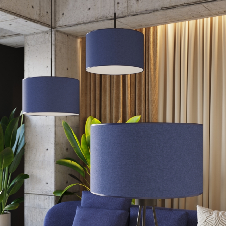Lámpara de pie NEVIA 1xE27/15W/230V azul