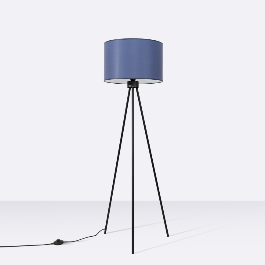 Lámpara de pie NEVIA 1xE27/15W/230V azul