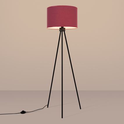 Lámpara de pie NEVIA 1xE27/15W/230V roja