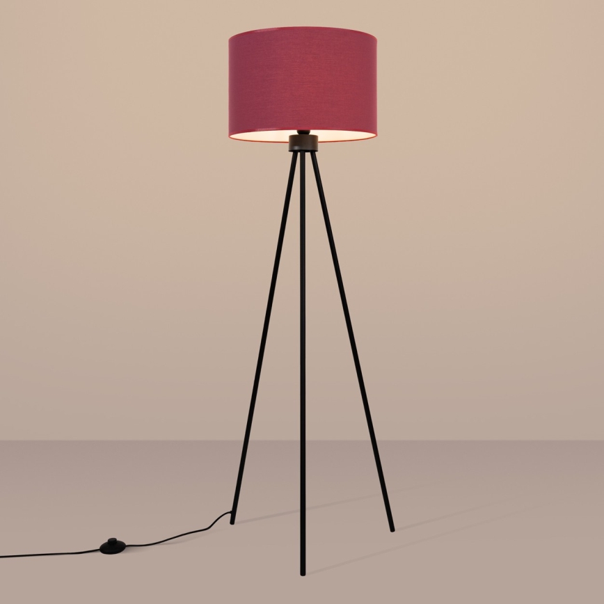 Lámpara de pie NEVIA 1xE27/15W/230V roja