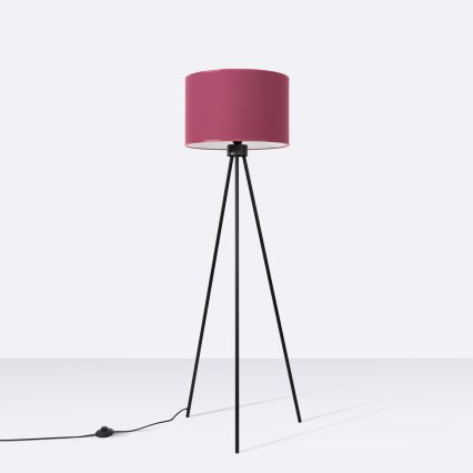 Lámpara de pie NEVIA 1xE27/15W/230V roja