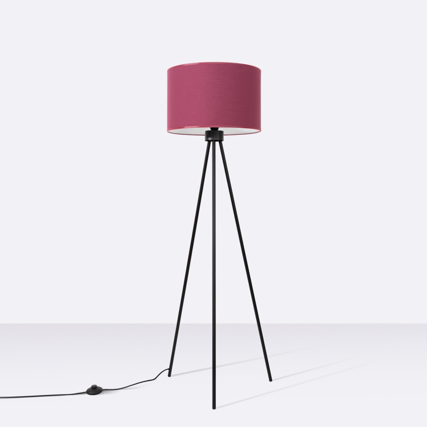 Lámpara de pie NEVIA 1xE27/15W/230V roja