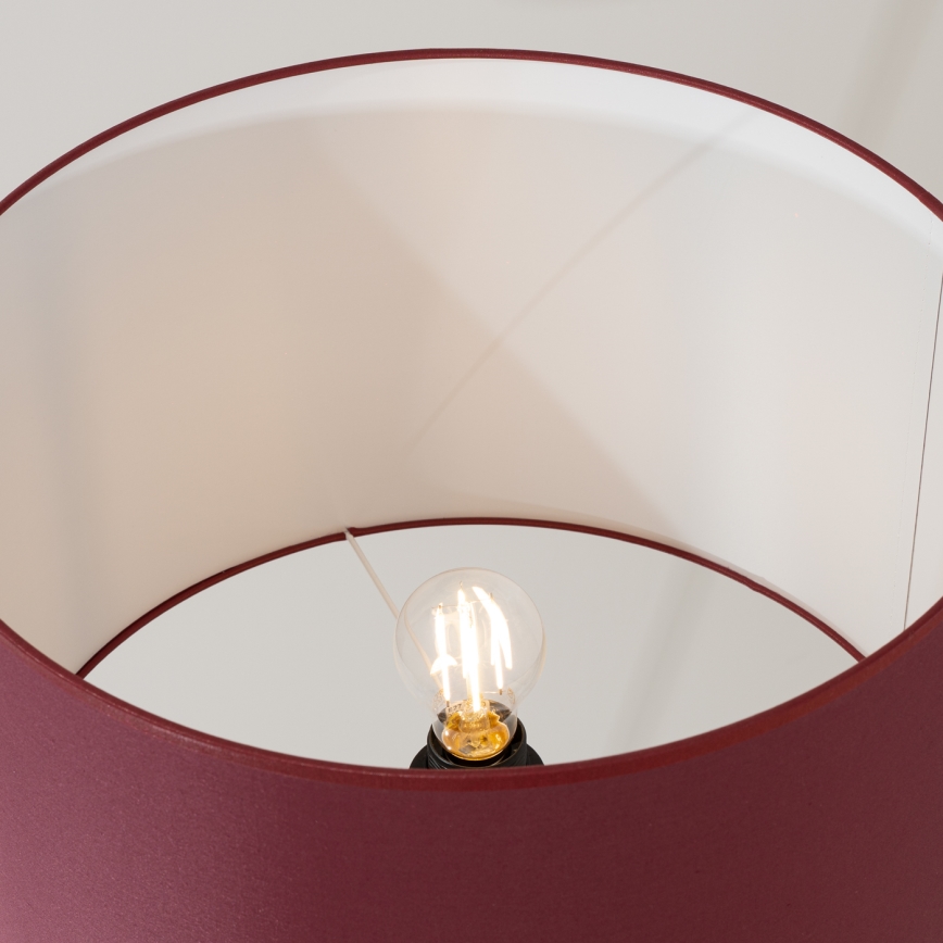Lámpara de pie NEVIA 1xE27/15W/230V roja