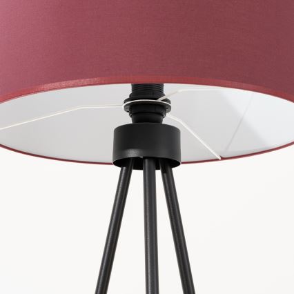 Lámpara de pie NEVIA 1xE27/15W/230V roja