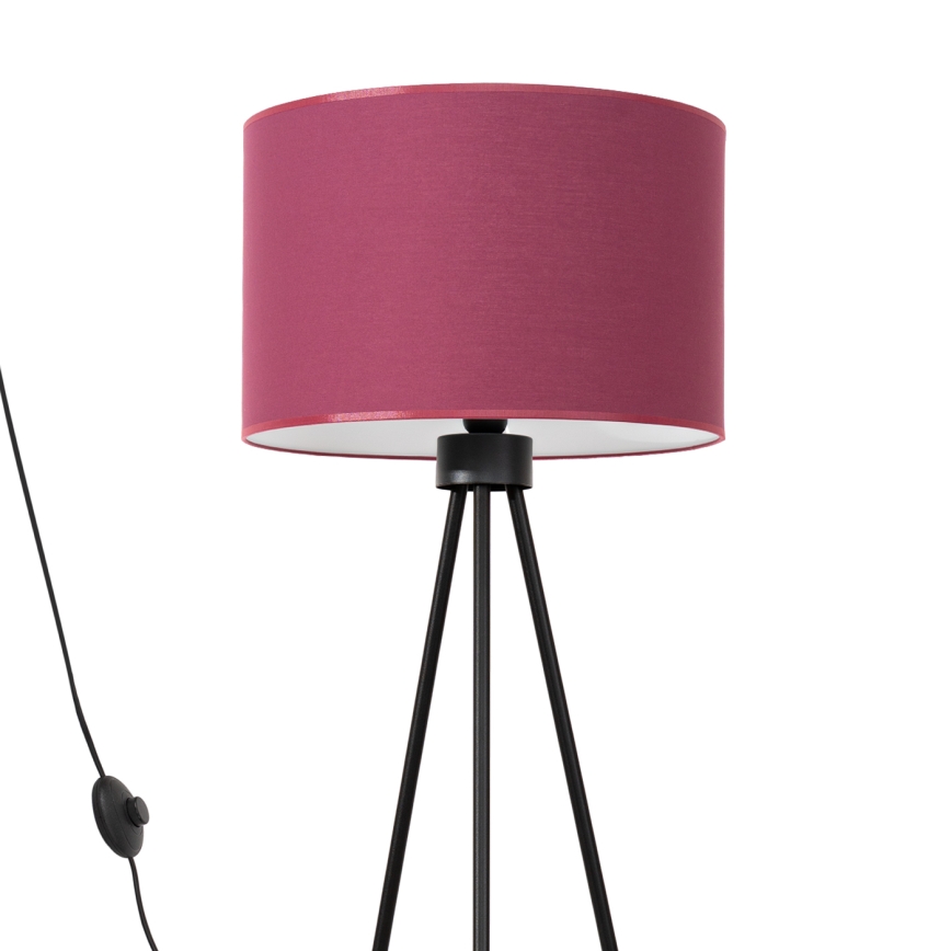 Lámpara de pie NEVIA 1xE27/15W/230V roja