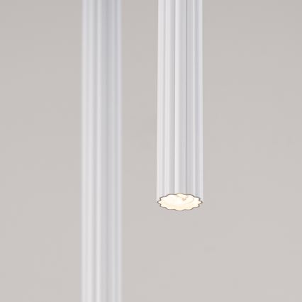 Lámpara colgante con cable ARCHE 2xG9/8W/230V blanca