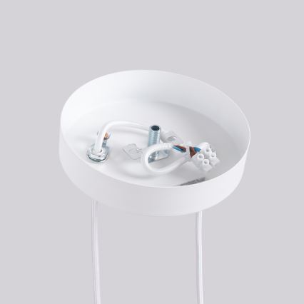 Lámpara colgante con cable ARCHE 2xG9/8W/230V blanca