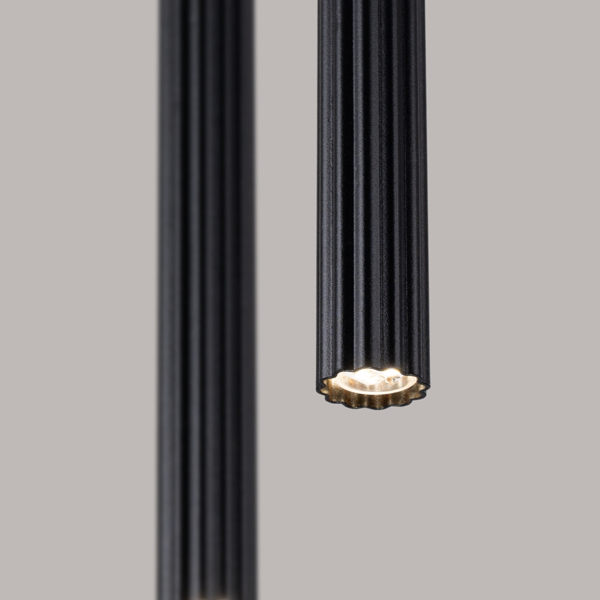 Lámpara colgante con cable ARCHE 2xG9/8W/230V negra