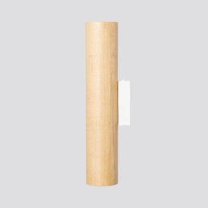 Aplique de pared LINO 2xGU10/10W/230V de haya