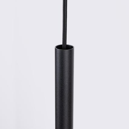 Lámpara colgante con cable FELTRO 1xG9/8W/230V negro/azul