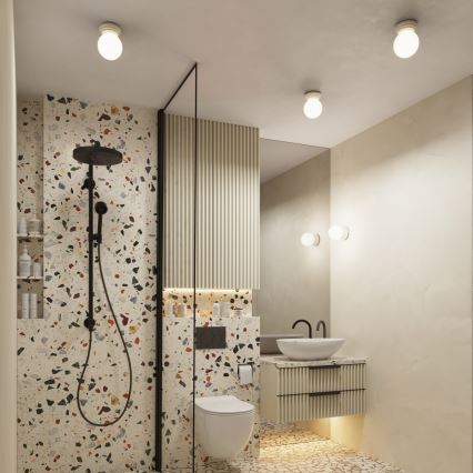 Aplique de pared para baño ZORI 1xG9/8W/230V IP44 beige