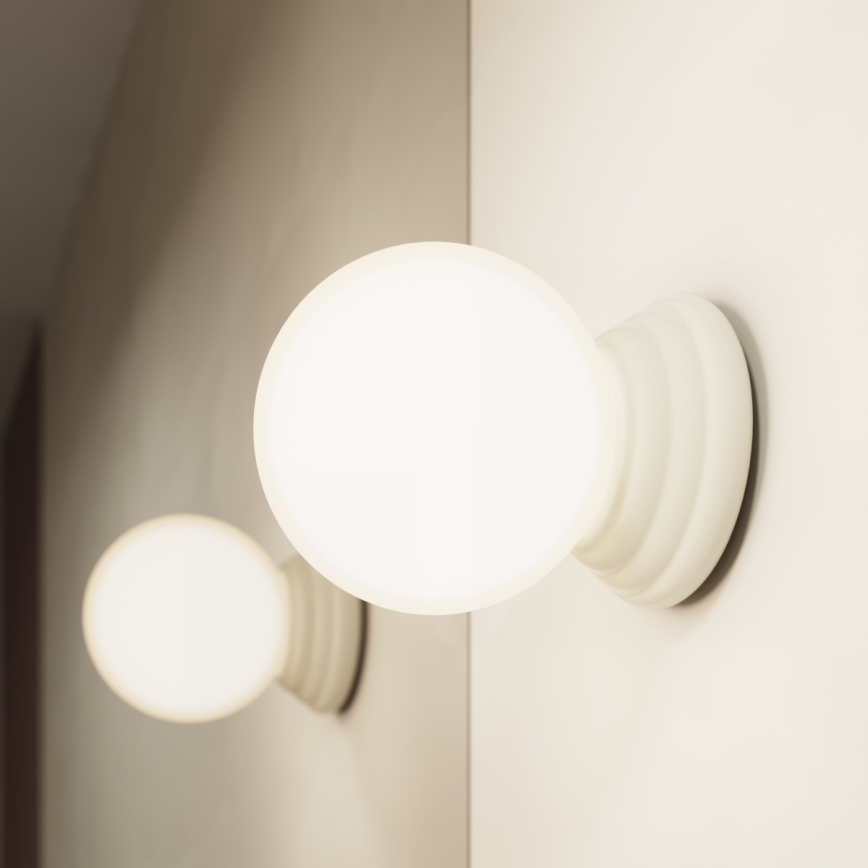 Aplique de pared para baño ZORI 1xG9/8W/230V IP44 beige
