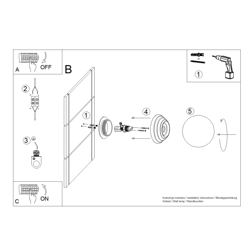 Aplique de pared para baño ZORI 1xG9/8W/230V IP44 amarillo