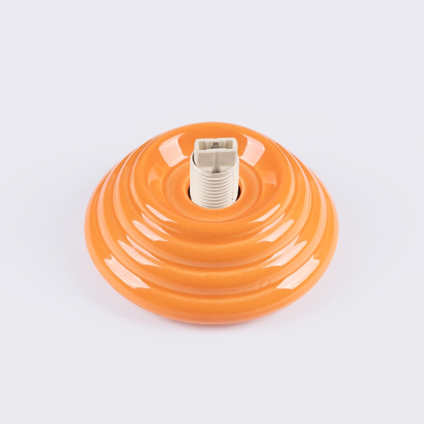 Aplique de pared para baño ZORI 1xG9/8W/230V IP44 naranja