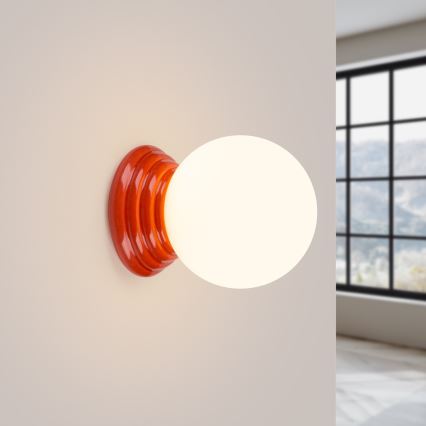 Aplique de pared para baño ZORI 1xG9/8W/230V IP44 rosa