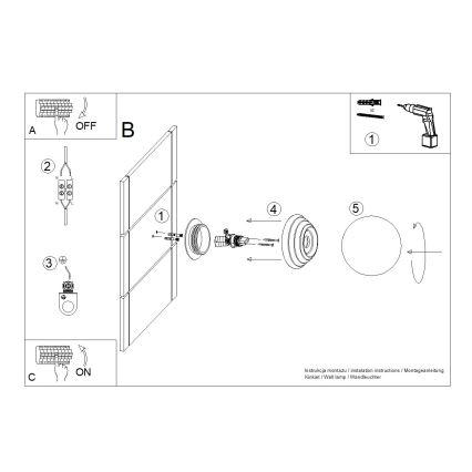 Aplique de pared para baño ZORI 1xG9/8W/230V IP44 rosa