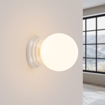 Aplique de pared para baño ZORI 1xG9/8W/230V IP44 blanco