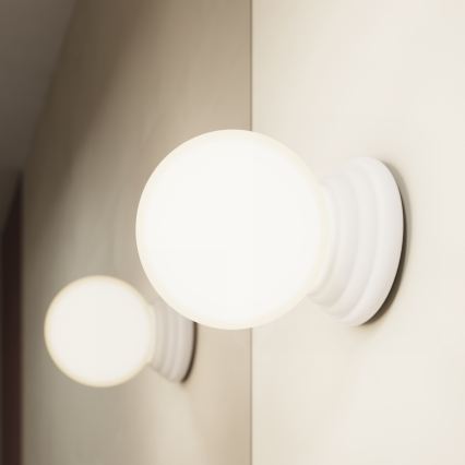 Aplique de pared para baño ZORI 1xG9/8W/230V IP44 blanco