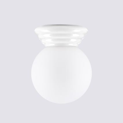 Lámpara de techo para baño ZORI 1xG9/8W/230V Ø 12 cm IP44 blanca