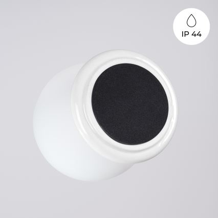 Lámpara de techo para baño ZORI 1xG9/8W/230V Ø 12 cm IP44 blanca