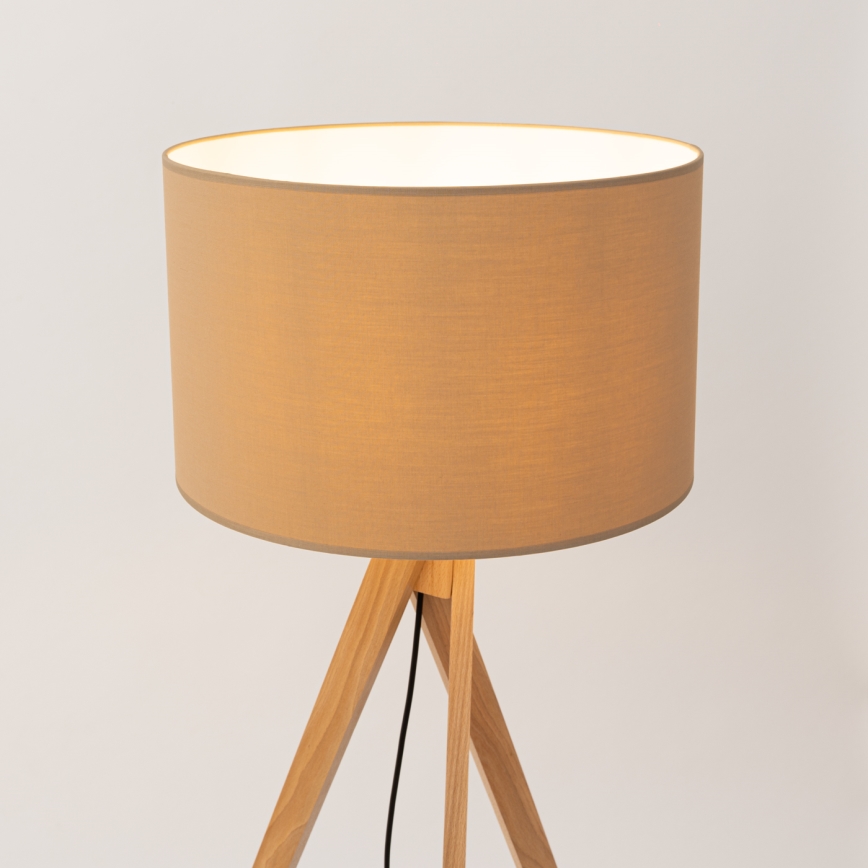 Lámpara de pie NATT 1xE27/15W/230V taupe