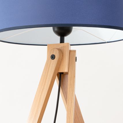 Lámpara de pie NATT 1xE27/15W/230V azul