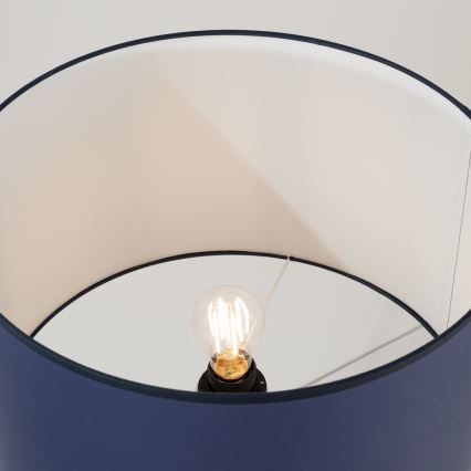 Lámpara de pie NATT 1xE27/15W/230V azul