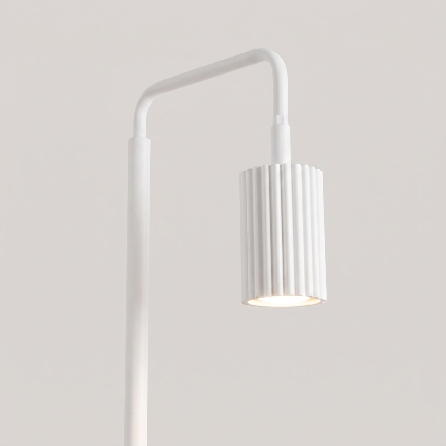 Lámpara de pie KARBON 1xGU10/10W/230V blanca