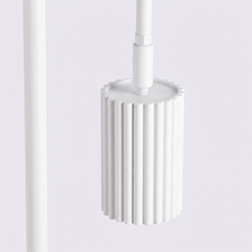 Lámpara de pie KARBON 1xGU10/10W/230V blanca