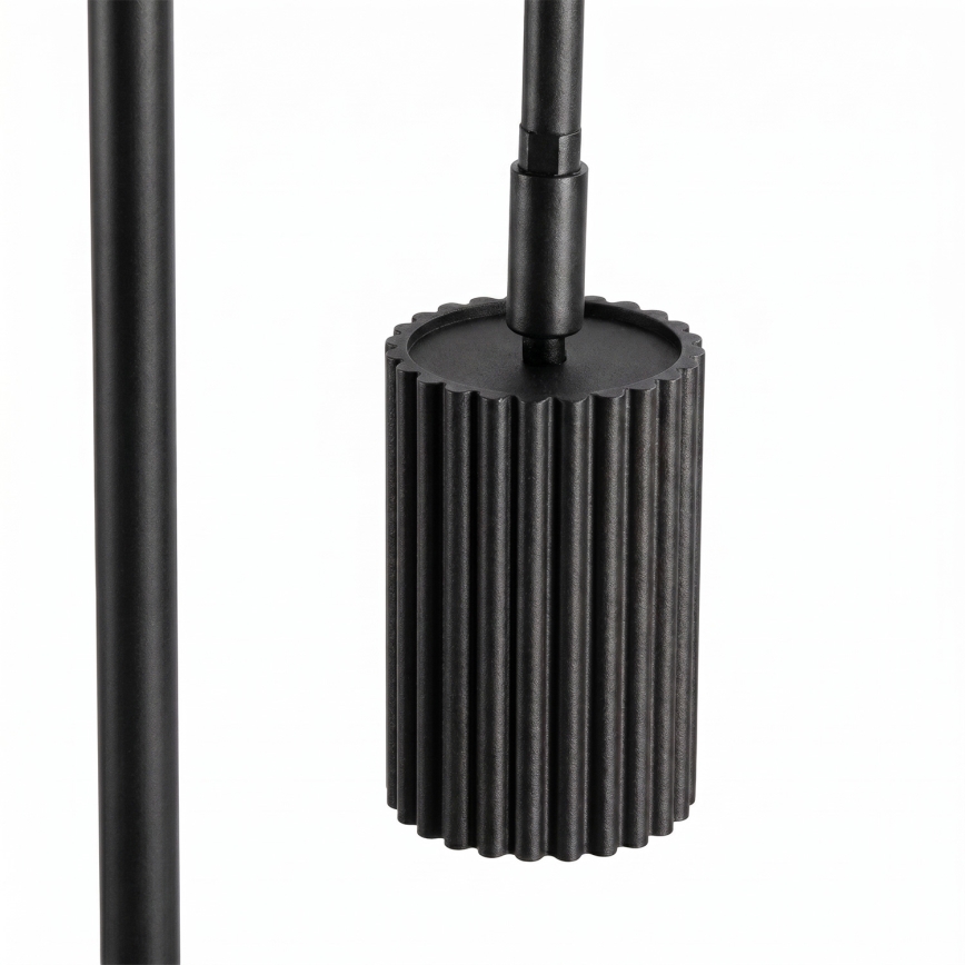 Lámpara de pie KARBON 1xGU10/10W/230V negra